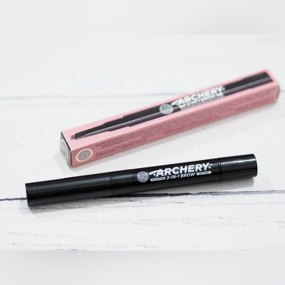 Soap & Glory Archery Brow Defining Crayon & Setting Gel - Crayon.. DARK BROWN - Picture 1 of 7